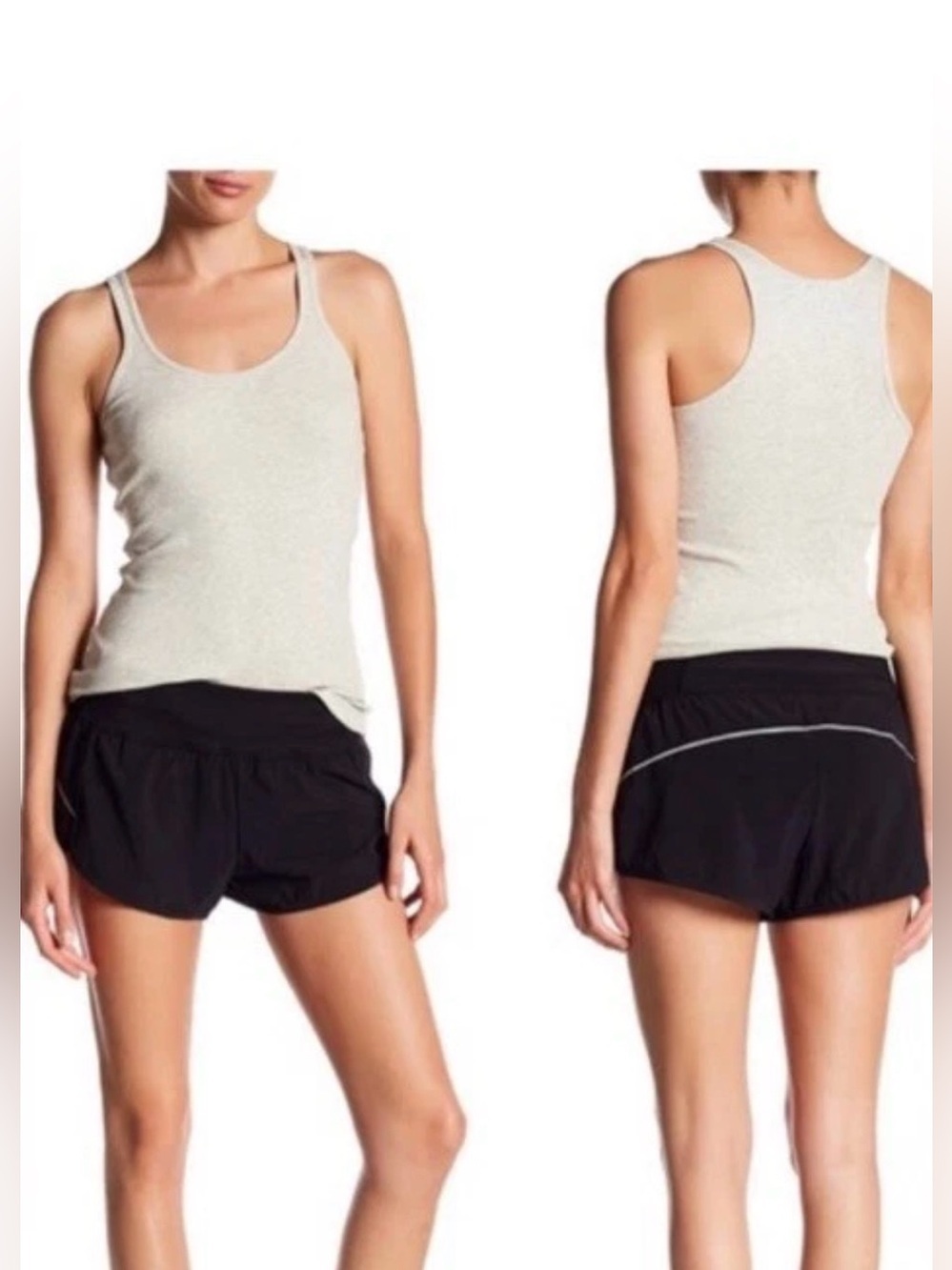 Z by Zella Active Shorts Black Lined Size M running, workout